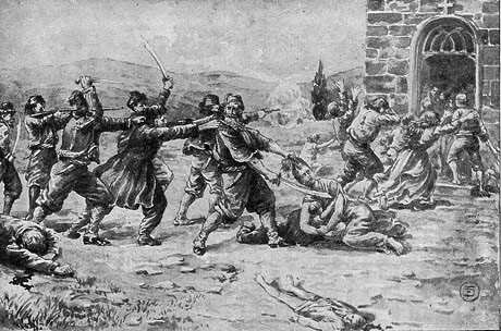 Masacrarea armenilor din Urfa (publicată în ”Armenian Massacres and Turkish Tyranny”)